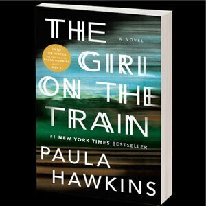 Paula Hawkins Hardcover Book, “The Girl on the Train”